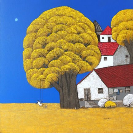 Nagesh Ghodke – Village Scape