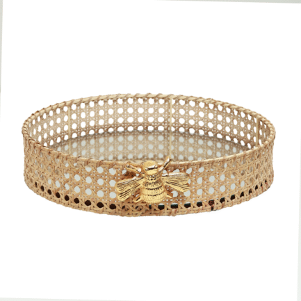 Round Tray - Bee Accent